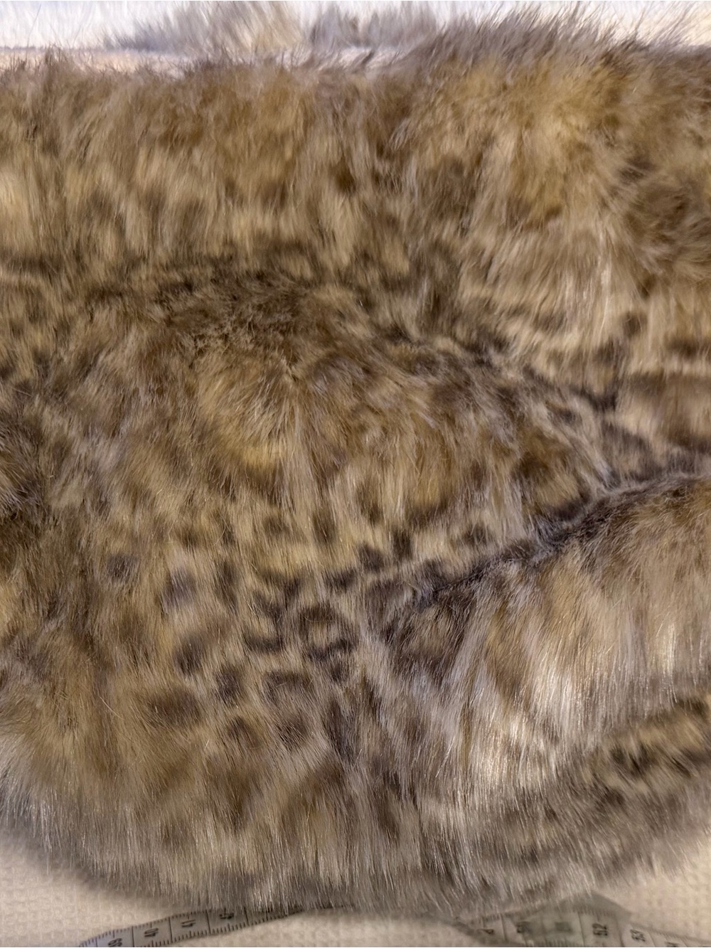 Pottery Barn ombre faux fur pouch bag
FLAW